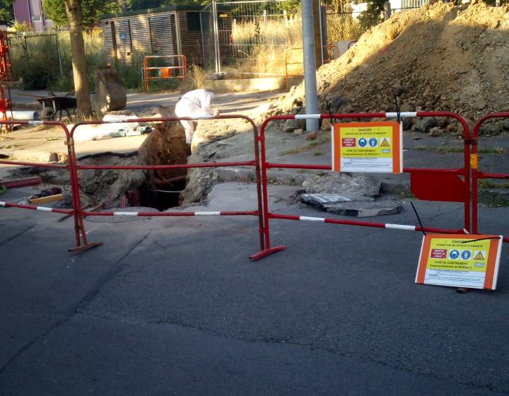 Chantier sécurisé