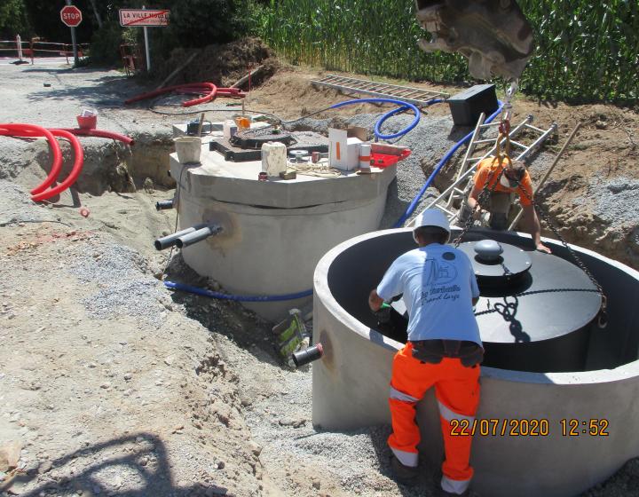 Travaux en cours